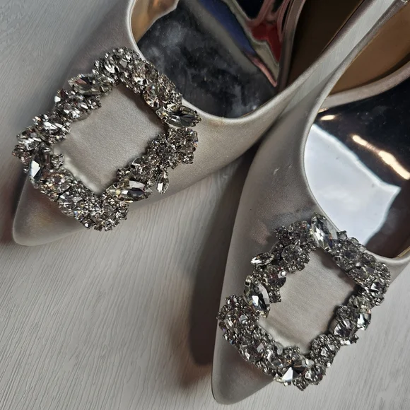 Badgley Mischka Women's Cher Pump - WHITE - Picture 3 of 7